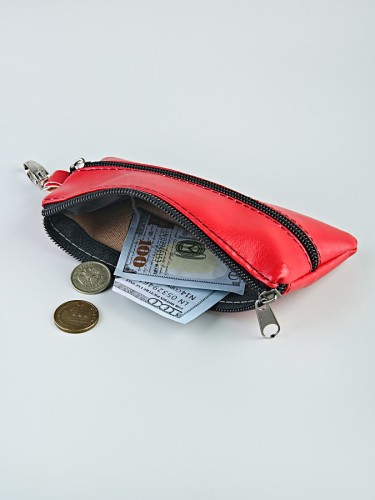 YA Ключница 2 кармана на молнии M-006