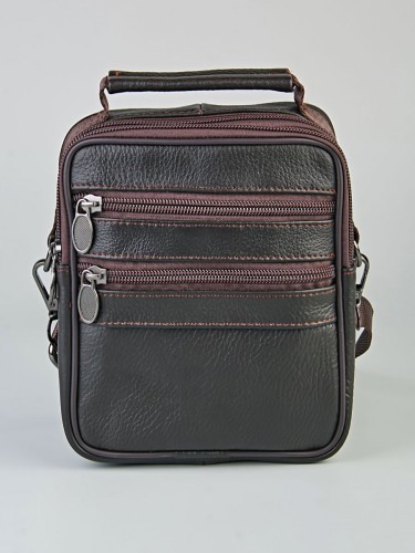 Сумка мужская мини "808#" б/н (нат. кожа)