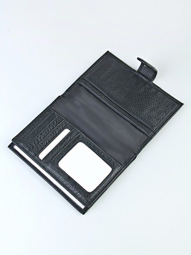 YK Обложка для документов "Barez 001-42-1" б/н (нат. кожа) 