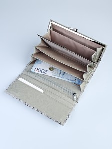 YS 043 Кошелек женский "682-I" (нат.кожа)