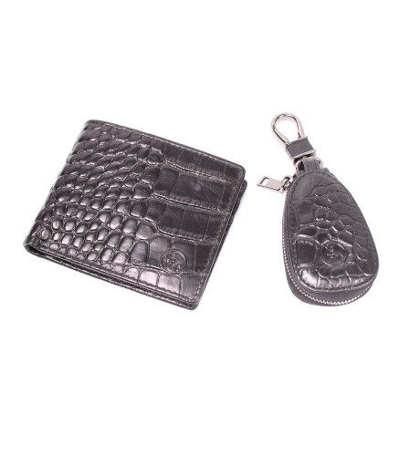 YK Портмоне с ключницей HT ( нат.кожа) 