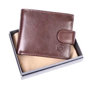 YK  Портмоне мужское HT 93-208-1077 (нат. кожа) 