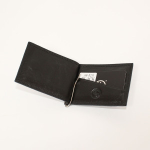 YD Зажим для денег HT168-R24F (нат.кожа) 